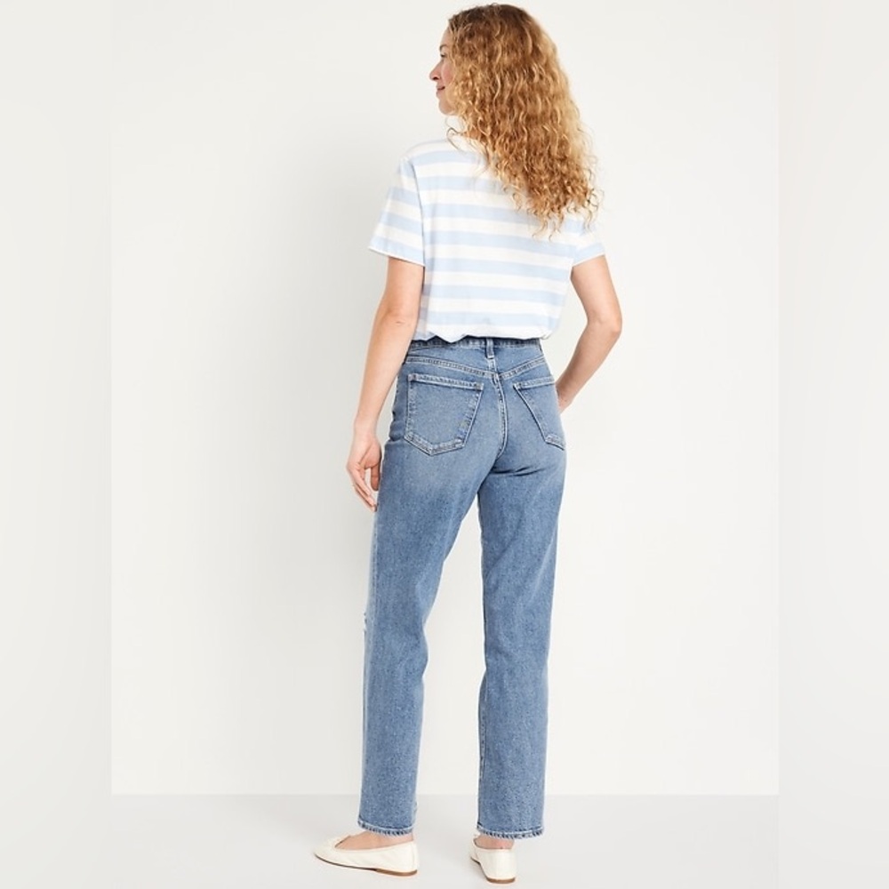 Old Navy OG Loose high rise distressed jeans